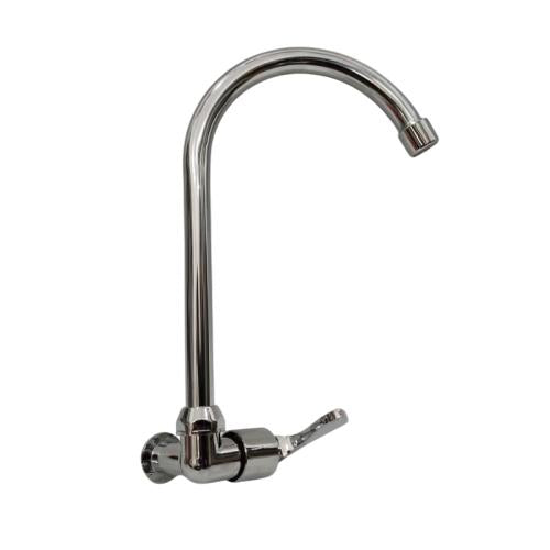 1/2 IN / C71 Kran Angsa Sink Bak Cuci Piring Tembok Stainless