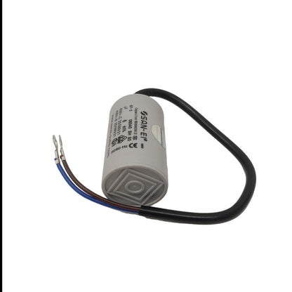 8 OHM / SAN - EI Kapasitor Pompa Air Mesin Cuci Mikro Kabel