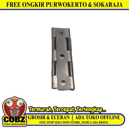 2 1/2 IN / HINGES Engsel Kupu Kupu Pintu Jendela Hinge Stainless Set