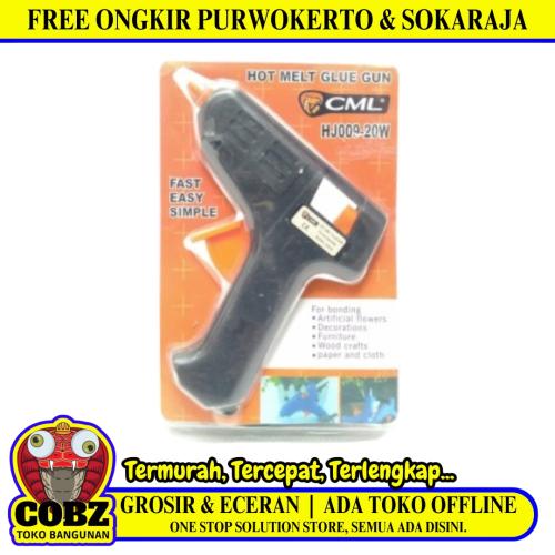 CAMEL HJ009 Alat Lem Tembak Lilin Bakar Hot Melt Glue Gun