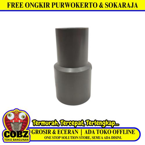 1 1/4 IN x 1 IN / RUCIKA AW Reducer Verlop Sok Flock Fitting Pipa PVC