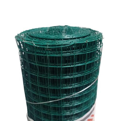 1/2 IN x 1/2 IN x 90 CM x 10 M / ZEUZ Kawat Ram Loket Ayakan Pasir Plastik PVC Roll