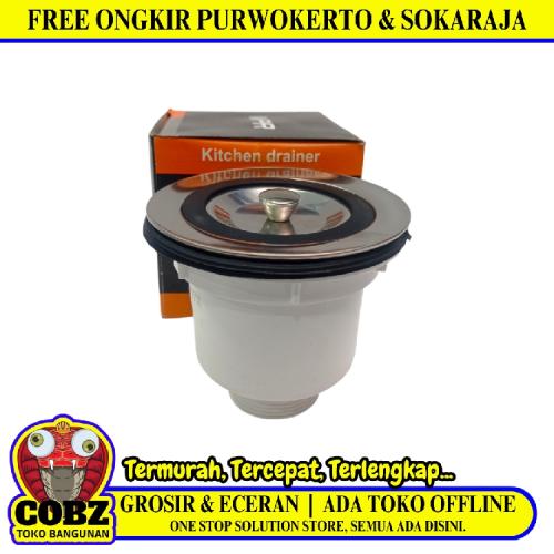 1 1/2 IN / VPR Afur Saringan Bak Cuci Piring Kitchen Sink PVC