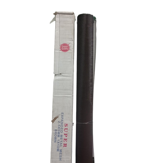 2.5 MM x 5 MM x 100 CM x 10 M / MDS Strimin Nyamuk Parabola Baja Brown Roll