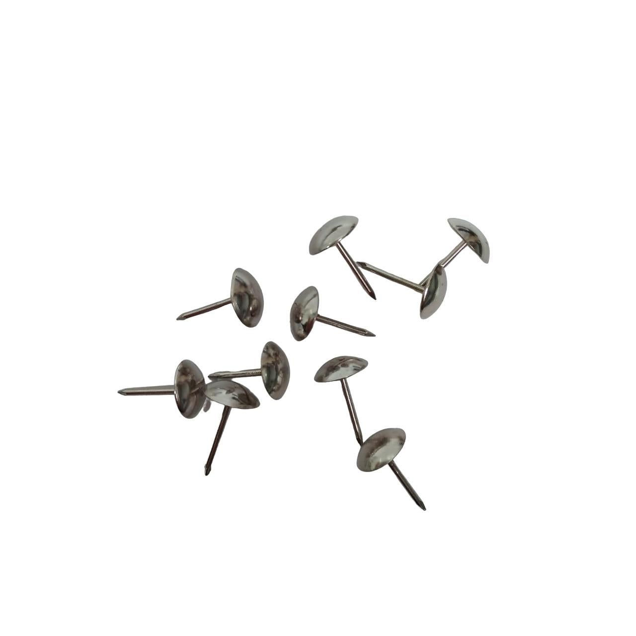 TM Paku Pines Pins Klip Payung Kecil Tekan Polos Putih Pcs