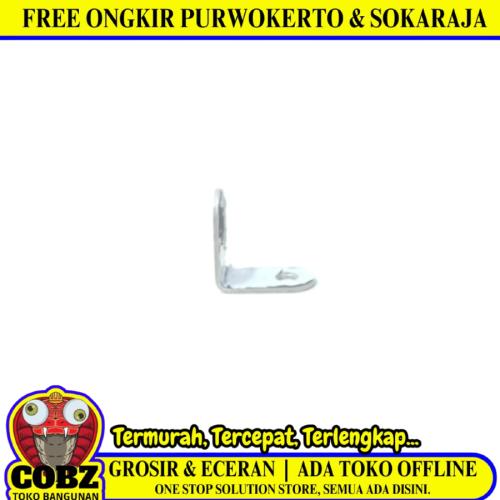 3 CM × 3 CM / TM Siku Rak L Shelf Brackets Penyangga Stainless