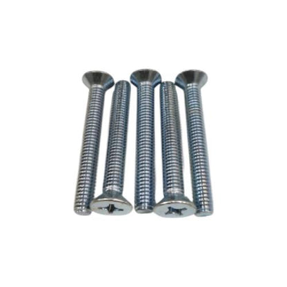 M 6 x 40 MM / TM Baut JF Kepala Rata Plus Putih Biji