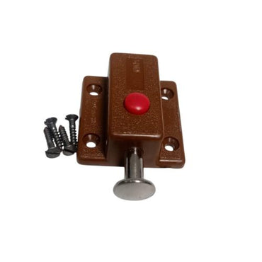 2  IN / COBZ 01 Grendel Kunci Slot Pintu Jendela Plastik PVC