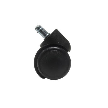 2 IN / TM Roda Hidup Kursi Non Rem Tancap PVC Hitam Rem