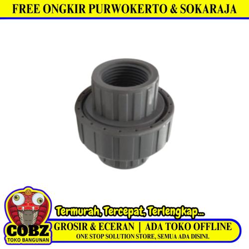 1 IN / RUCIKA Water Mur Moor Drat Dalam Female Union Thread PVC
