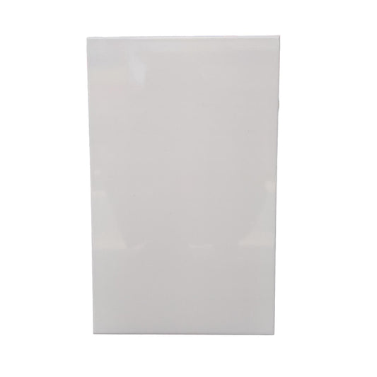 25 CM x 40 CM / UNO 25463 Keramik Dinding Kamar Mandi Glossy White Dus