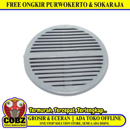 4 IN / ASVIRA Dop Biopori Tutup Pipa Saringan Walet Garis PVC