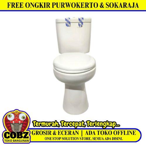 65 CM x 37 CM x 70 CM / TOTO RUSUNAMI 420 Monoblok Kloset Duduk Tangki Putih Set