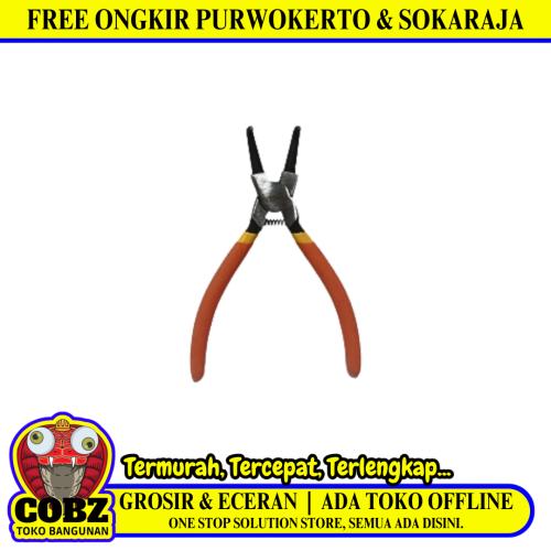 6 IN / VENUS Tang Spi Snap Ring Circlip Pliers Bengkok Tutup