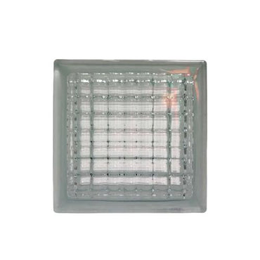 190 MM x 190 MM x 95 MM / MULIA CANDI Glassblock Rooster Blok Kaca Biji