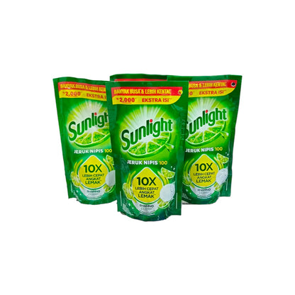 100 G / SUNLIGHT JERUK NIPIS Carian Pembersih Sabun Cuci Piring Dishwashing Liquid