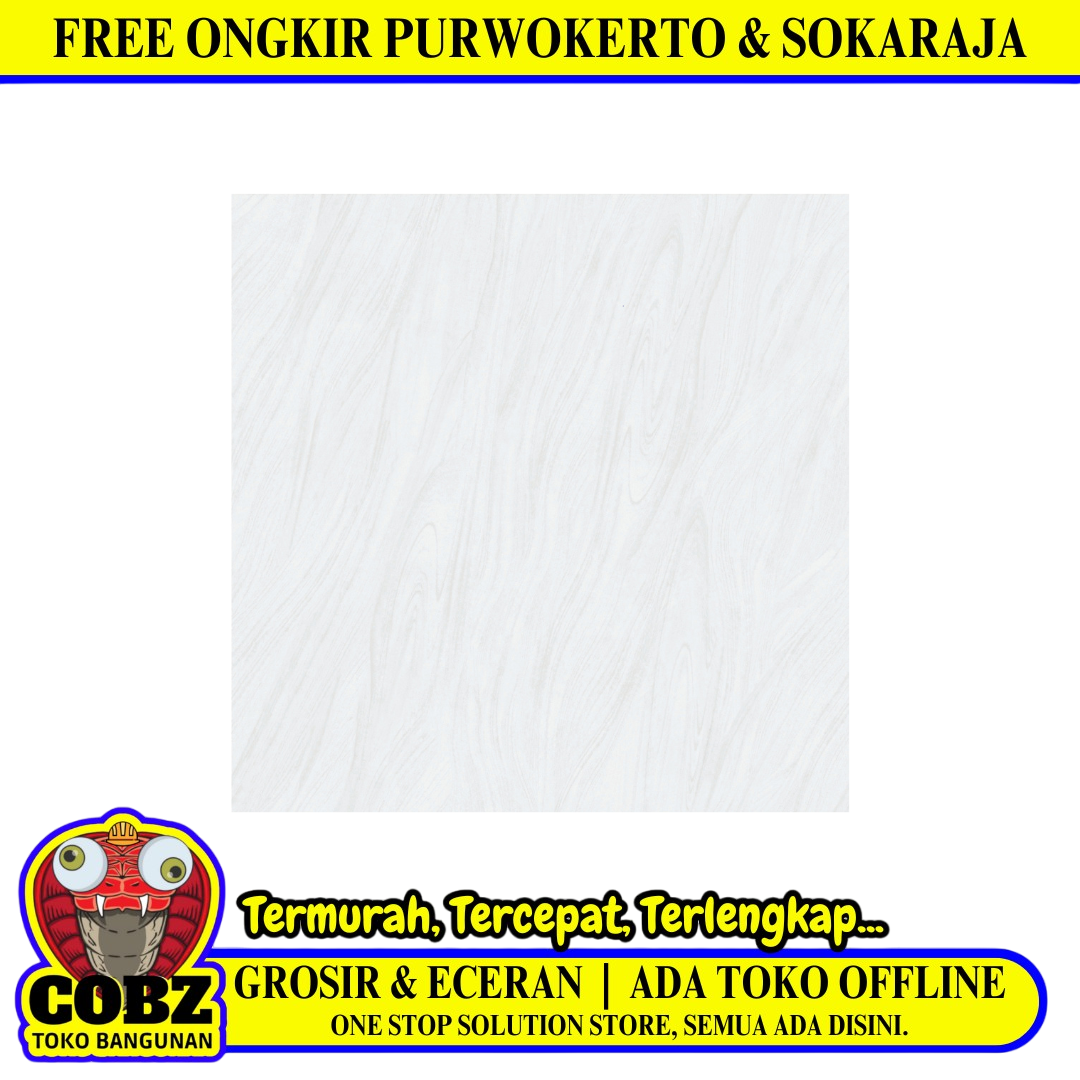 30 CM x 30 CM / ASIA TILE NIPPO Keramik Lantai Rumah Glossy Grey Dus