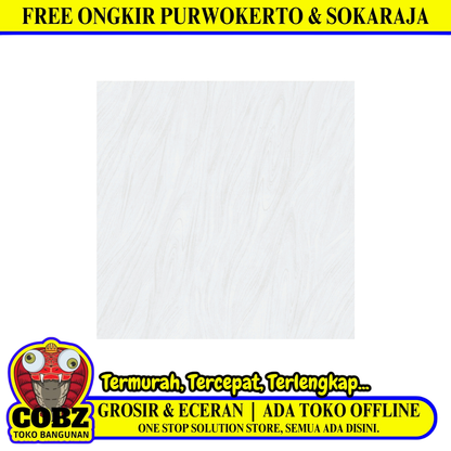 30 CM x 30 CM / ASIA TILE NIPPO Keramik Lantai Rumah Glossy Grey Dus