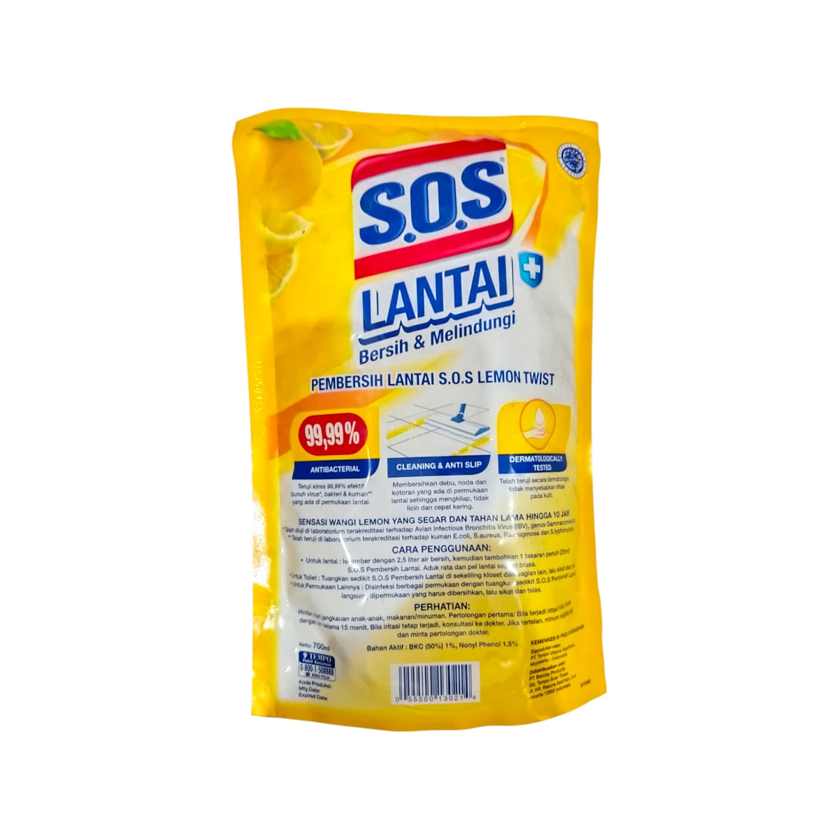 700 ML / SOS LANTAI LEMON TWIST Cairan Pembersih Lantai Sabun Pel Floor Cleaner