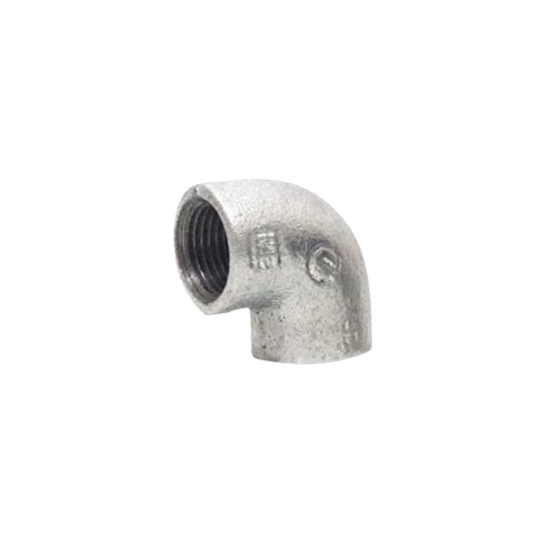1 1/2 IN / G Knee Drat Dalam Keni L Faucet Elbow Fitting Pipa Besi