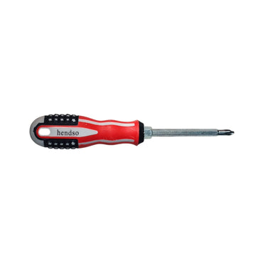 4 IN / HENDSO Obeng Screwdriver Two Way Bolak Balik Plus Minus 2 In 1 Gagang Fiber