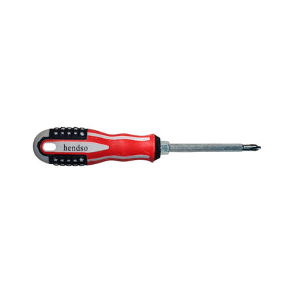 4 IN / HENDSO Obeng Screwdriver Two Way Bolak Balik Plus Minus 2 In 1 Gagang Fiber