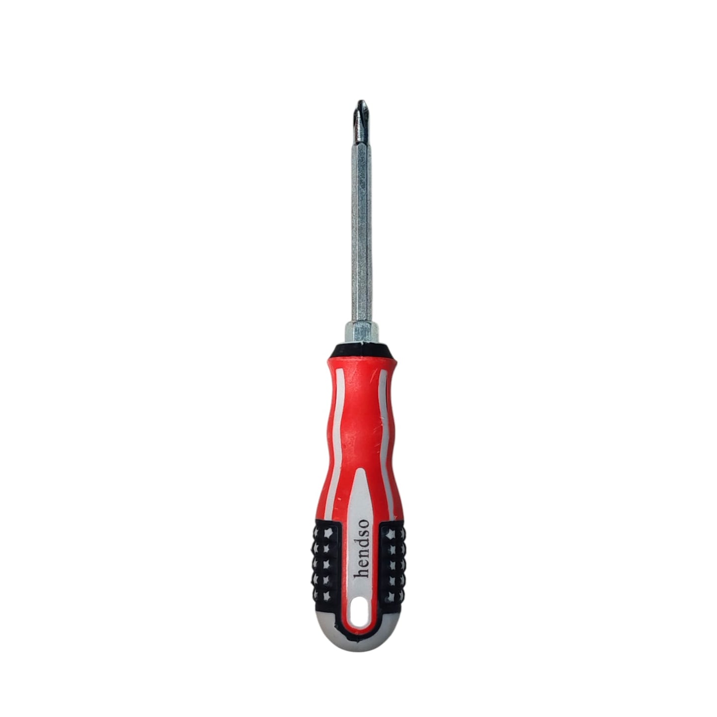 4 IN / HENDSO Obeng Screwdriver Two Way Bolak Balik Plus Minus 2 In 1 Gagang Fiber