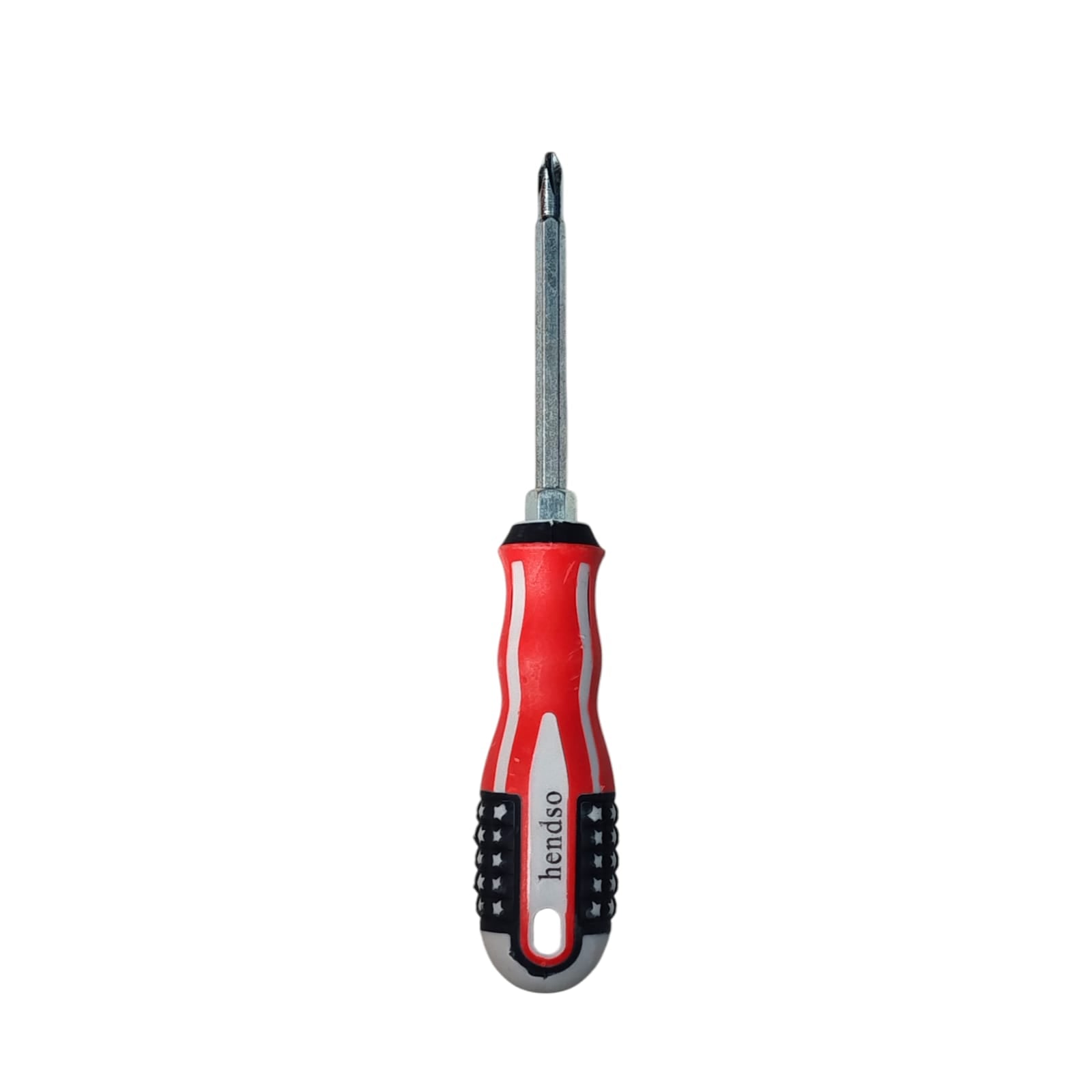 4 IN / HENDSO Obeng Screwdriver Two Way Bolak Balik Plus Minus 2 In 1 Gagang Fiber