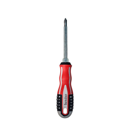 4 IN / HENDSO Obeng Screwdriver Two Way Bolak Balik Plus Minus 2 In 1 Gagang Fiber