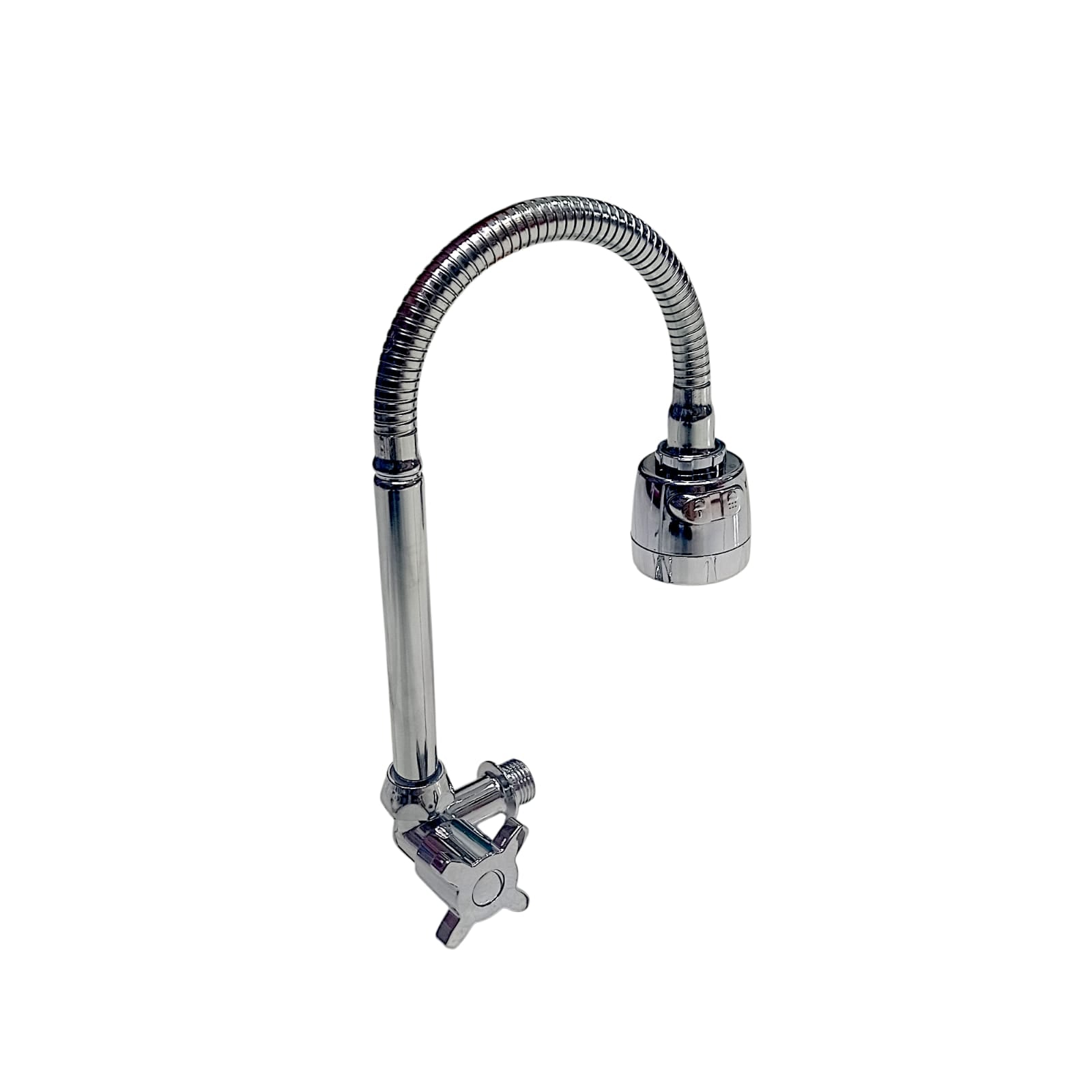 1/2 IN / BANO 362 Kran Angsa Fleksibel Sink BCP Tembok Stainless