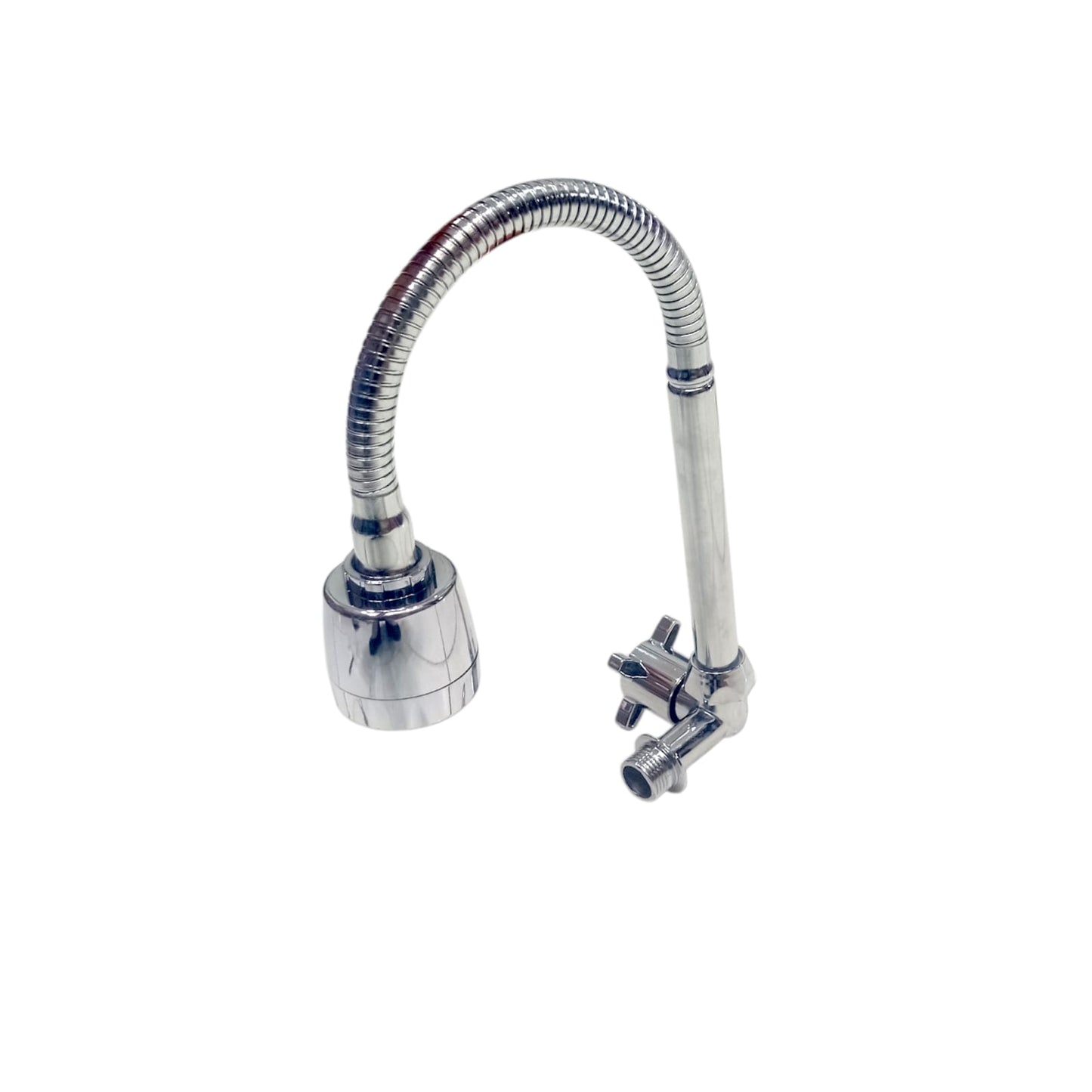 1/2 IN / BANO 362 Kran Angsa Fleksibel Sink BCP Tembok Stainless