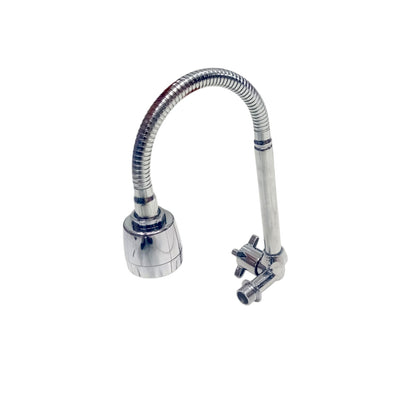 1/2 IN / BANO 362 Kran Angsa Fleksibel Sink BCP Tembok Stainless
