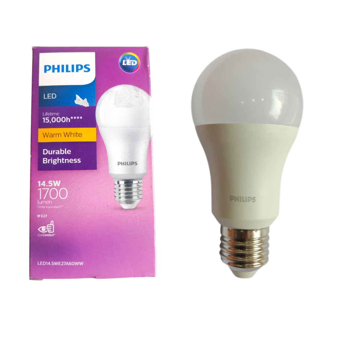 14.5 WATT / PHILIPS LED K Tornado Lampu Bohlam Spiral Bola Warm White Cahaya