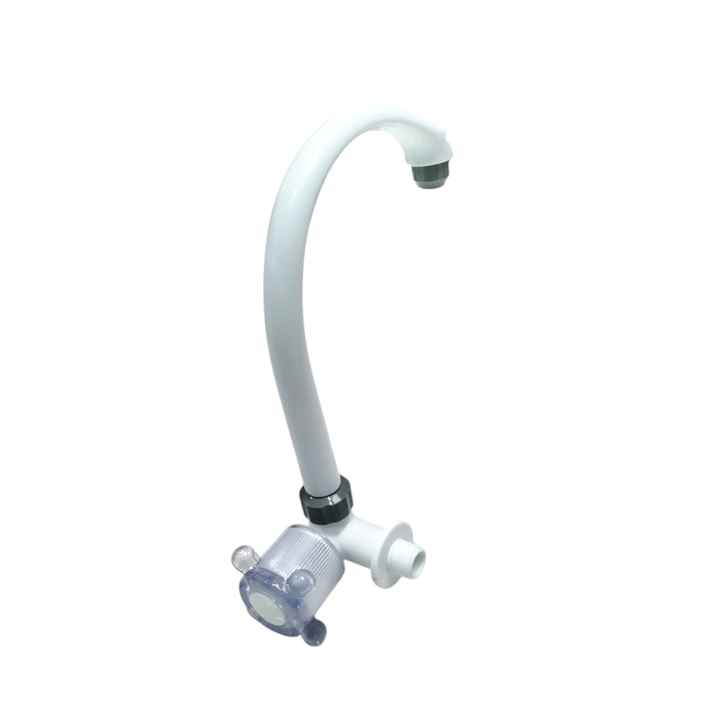 1/2 IN / NARITA Kran Angsa Sink Bak Cuci Piring Tembok Plastik PVC