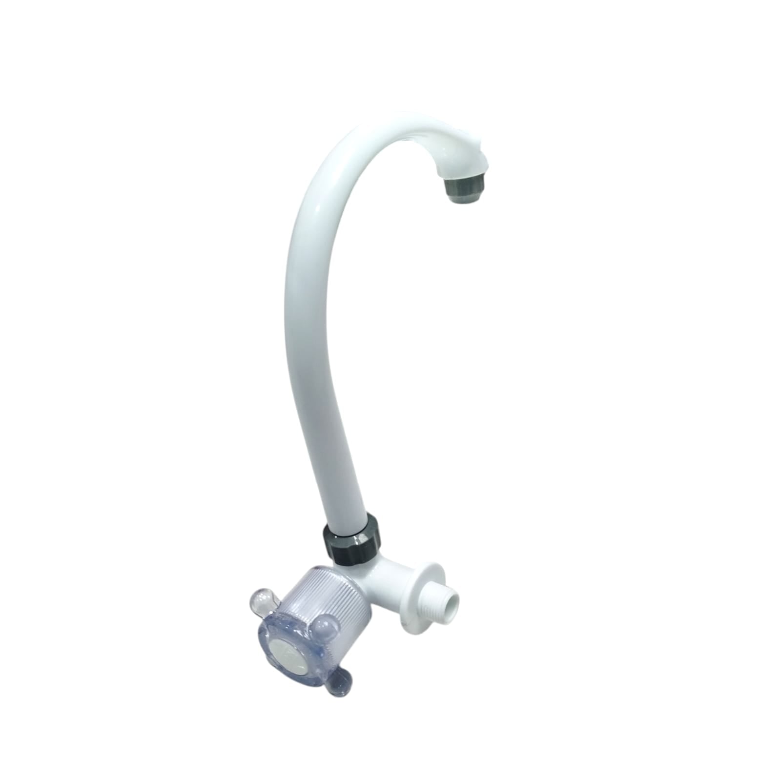 1/2 IN / NARITA Kran Angsa Sink Bak Cuci Piring Tembok Plastik PVC