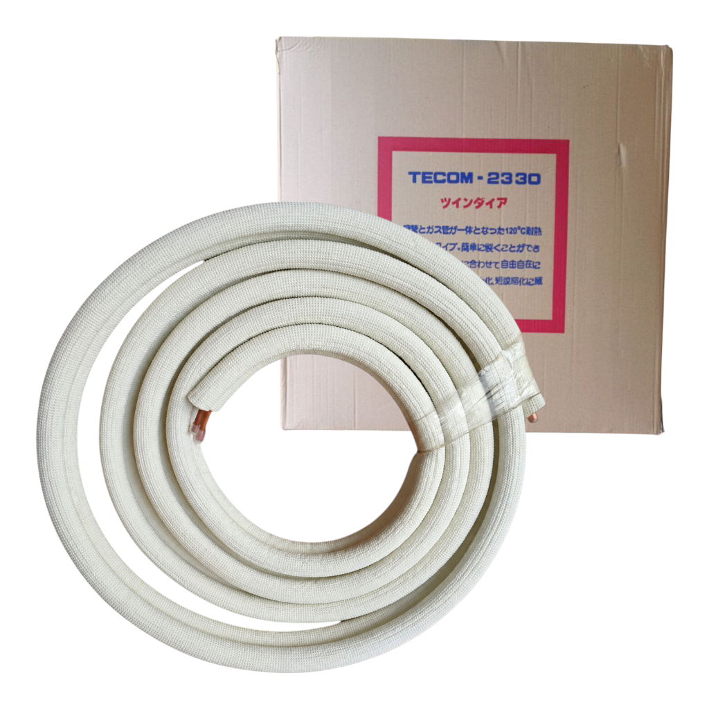 1/ 4 IN x 3/8 IN x 30 M / TECOM Pipa Refrigerant Roll