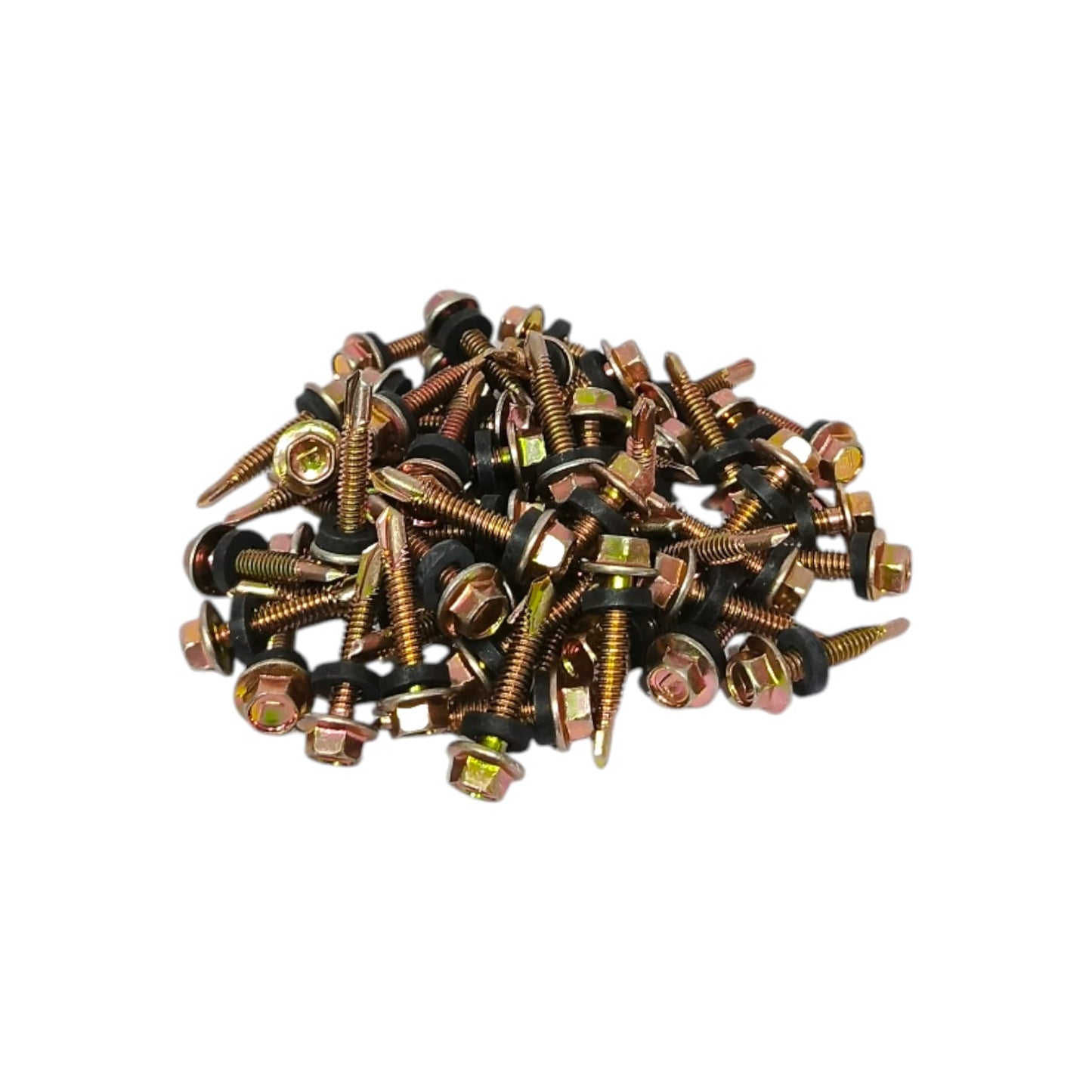 #5 x 30 MM / MOON LION Roofing Baut Sekrup Atap Baja Ringan Kuning Dus