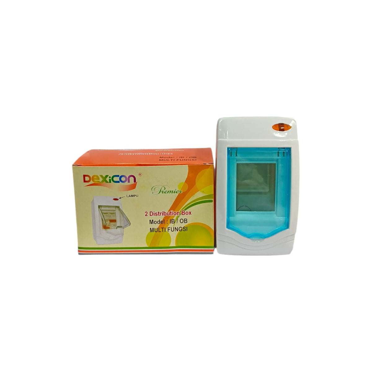 2 GRUP / DEXICON Box MCB Wadah Tempat MCB Pemutus Arus Sekring Listrik