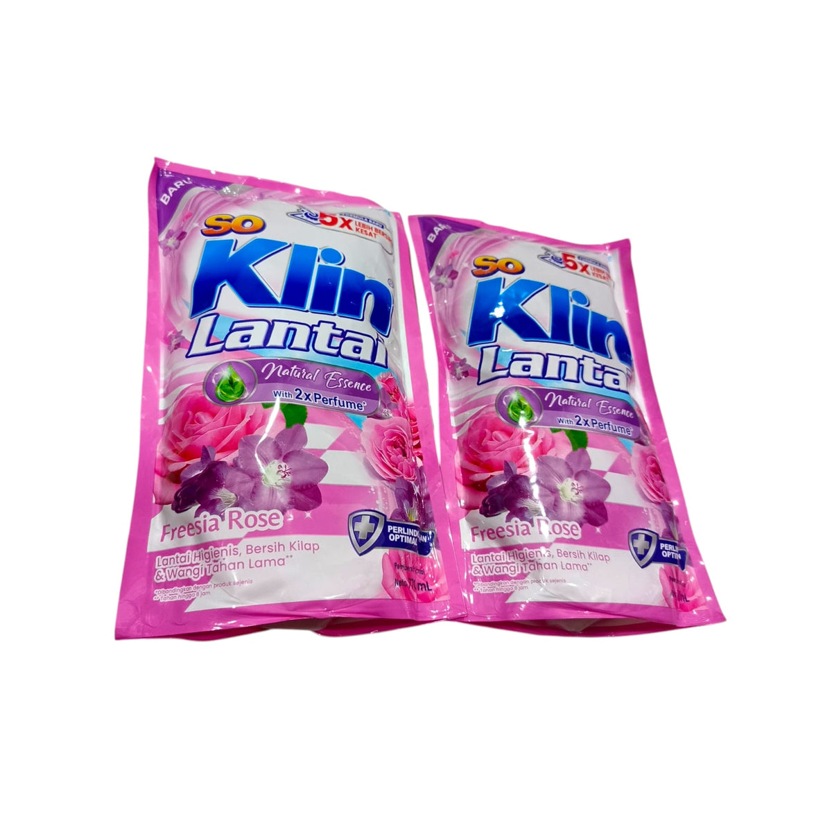 770 ML / SOKLIN LANTAI NATURAL ESSENCE FREESIA ROSE Cairan Pembersih Lantai Sabun Pel Floor Cleaner
