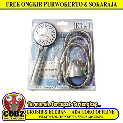1/2 IN x 130 CM / EINER ST Hand Shower Tangan Kamar Mandi Set