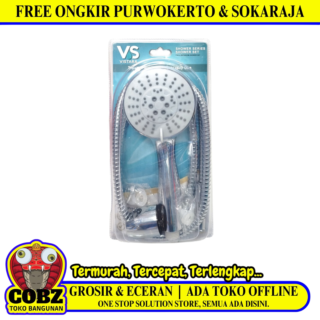 1/2 IN x 150 CM / VISTARA Hand Shower Tangan Kamar Mandi Set