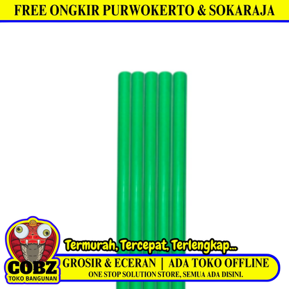 2 IN x 4 M / RUCIKA PN 10 Pipa PPR Air Panas 63 MM Batang