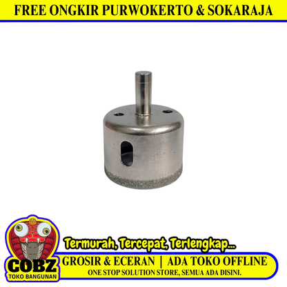 40 MM / COBZ Mata Coring Diamond Core Pelubang Keramik Granit Kaca