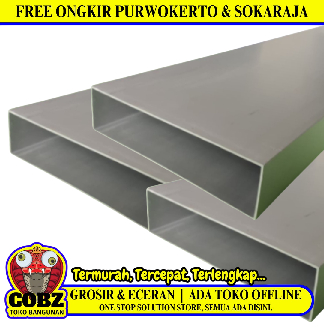 25.4 MM x 101.6 MM x 6 M / TM HL Jidar Aluminium Silver Batang