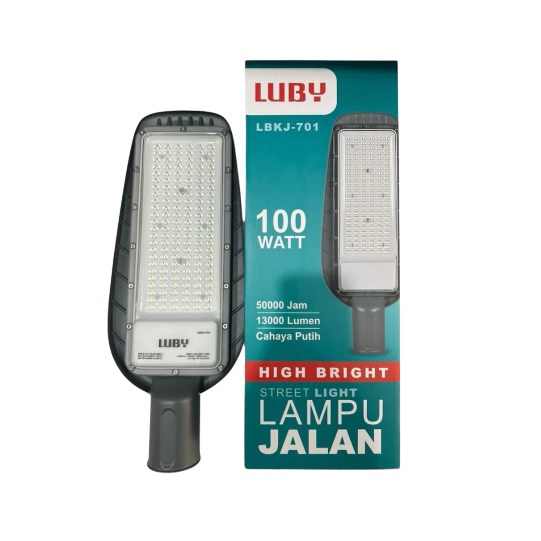 100 WATT / LUBY LBKJ-701 Lampu Jalan Pcs