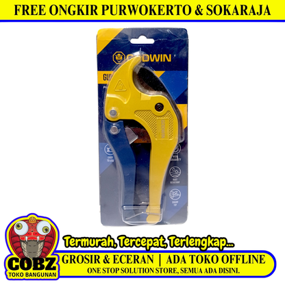 42 MM / GODWIN Gunting Pipa Tang Potong Pralon PVC Pipe Cutter