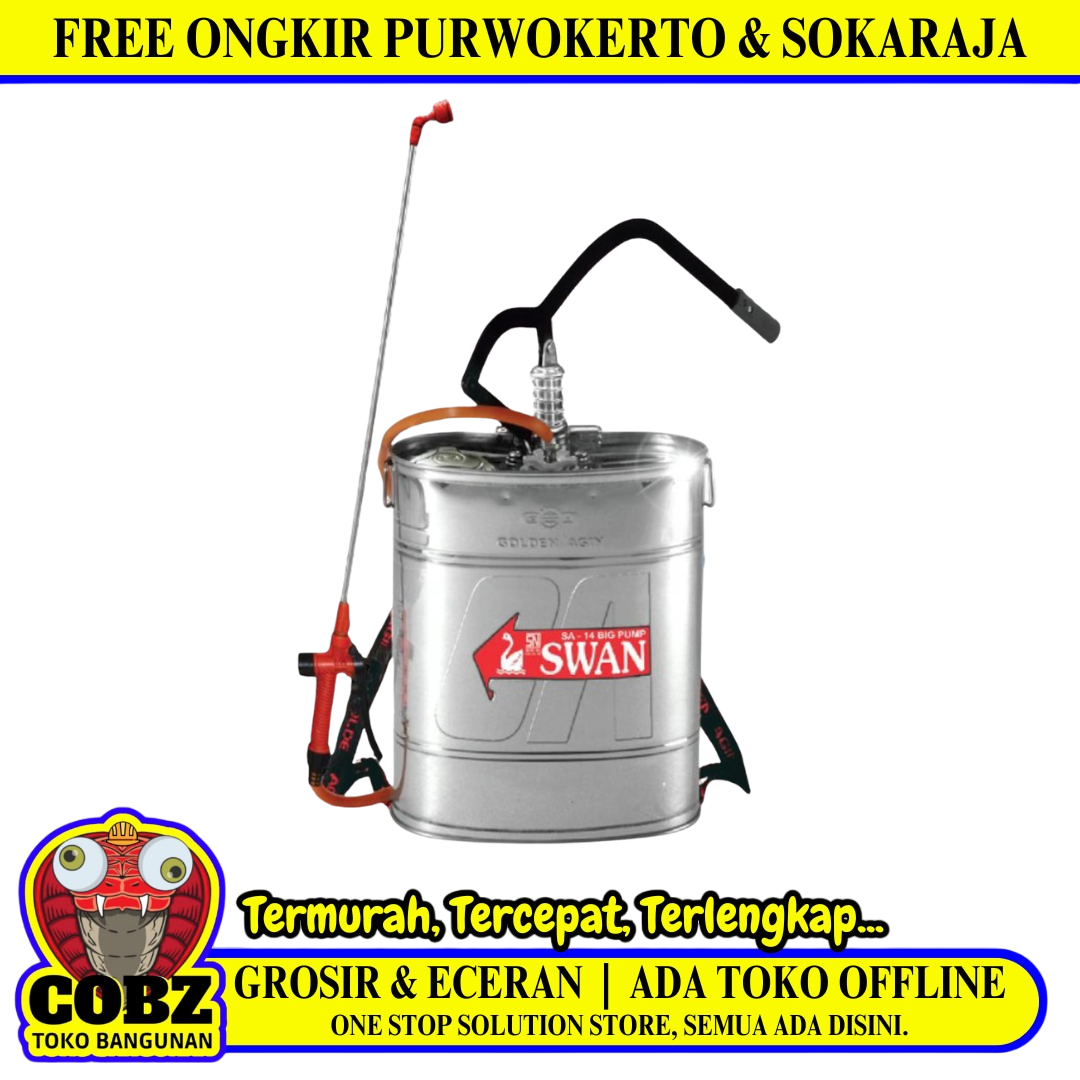 SWAN Tangki Semprot Silver Pcs