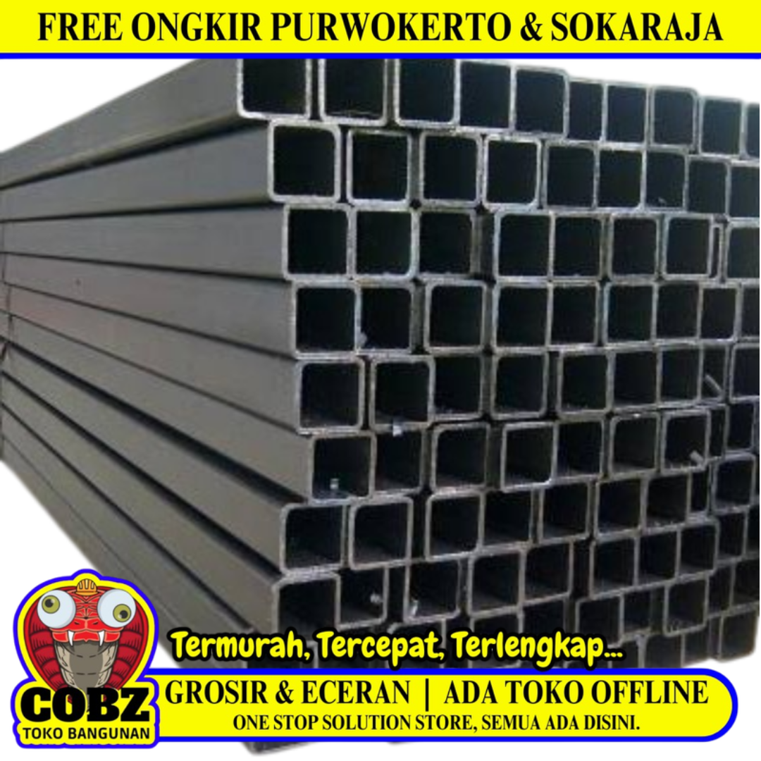 1.8 MM x 4 CM x 4 CM x 6 M / TM Stall Holo Besi Batang