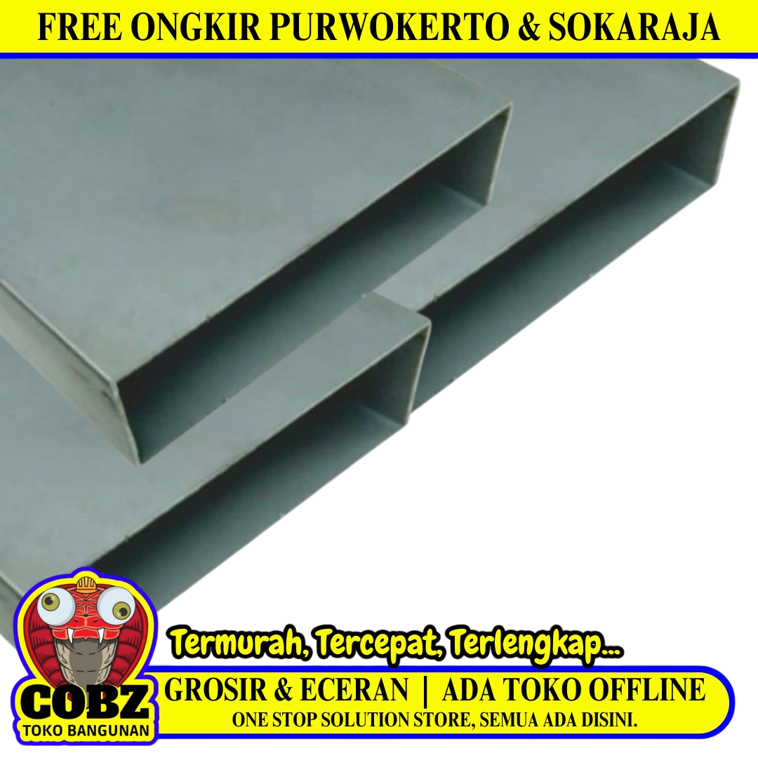 25.4 MM x 76.2 MM x 6 M / TM HL Jidar Aluminium Silver Batang