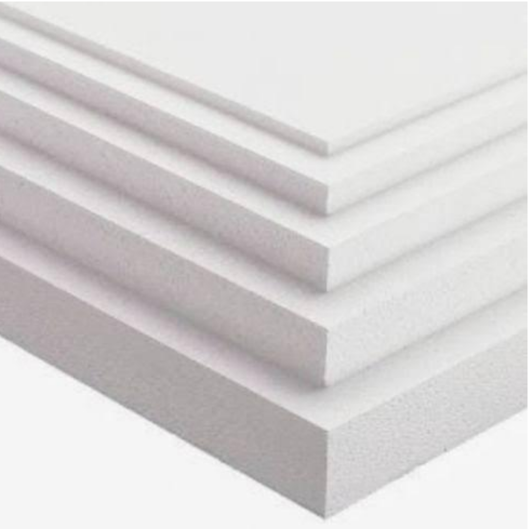 1 CM x 100 CM x 200 CM / TM Styrofoam Putih Lembar